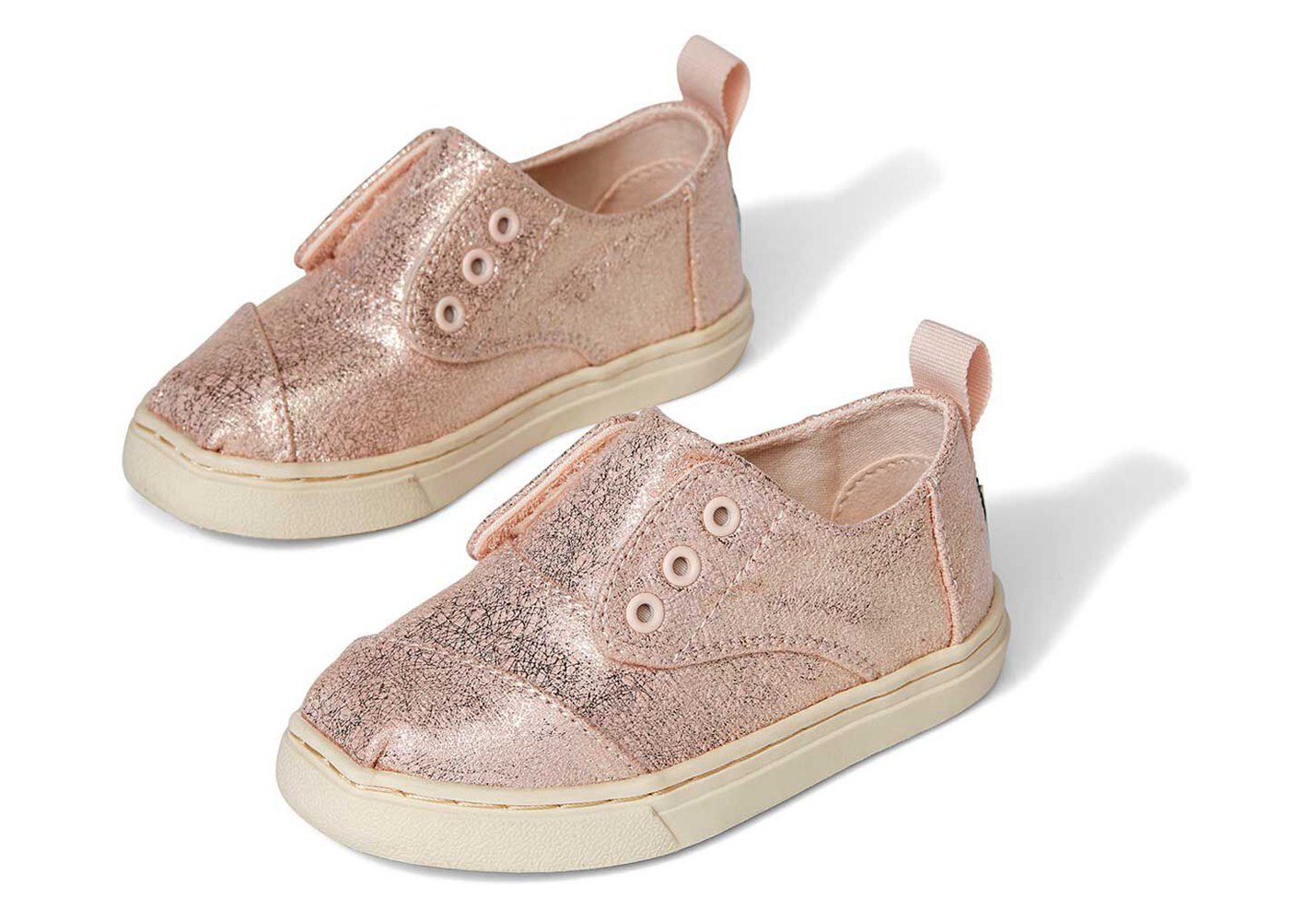 Toms Tiny Cordones Sneakers Gold - Kids - 60927-ZEKT